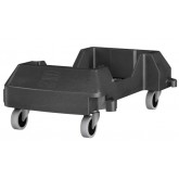 Rubbermaid 1980602 Slim Jim Resin Trainable Dolly